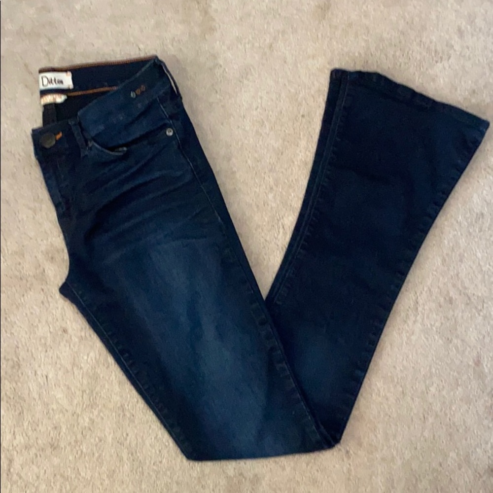 Dittos Skinny Flare Mid-Rise Jeans